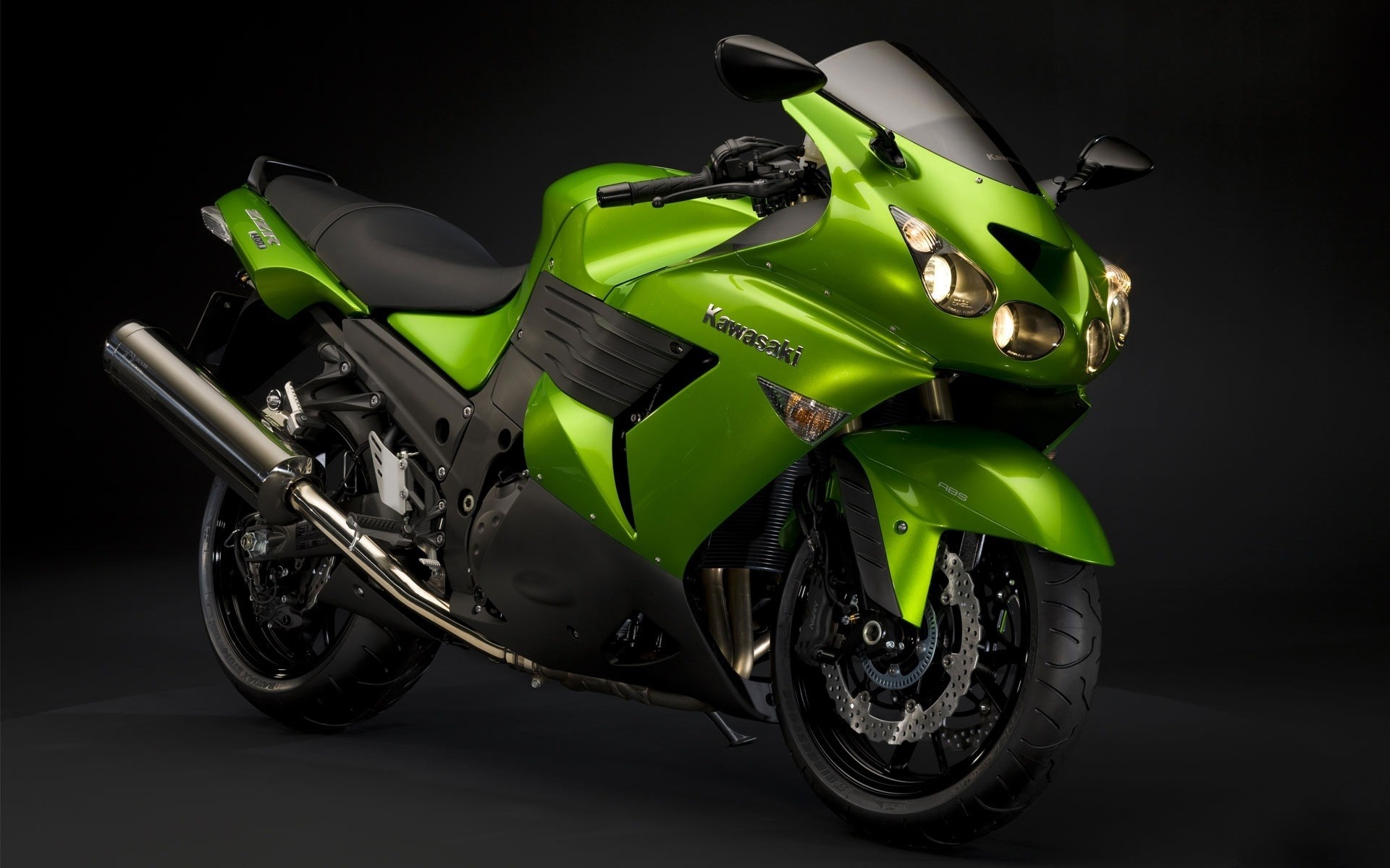 kawasaki vélo roues voiture système de transport course moto