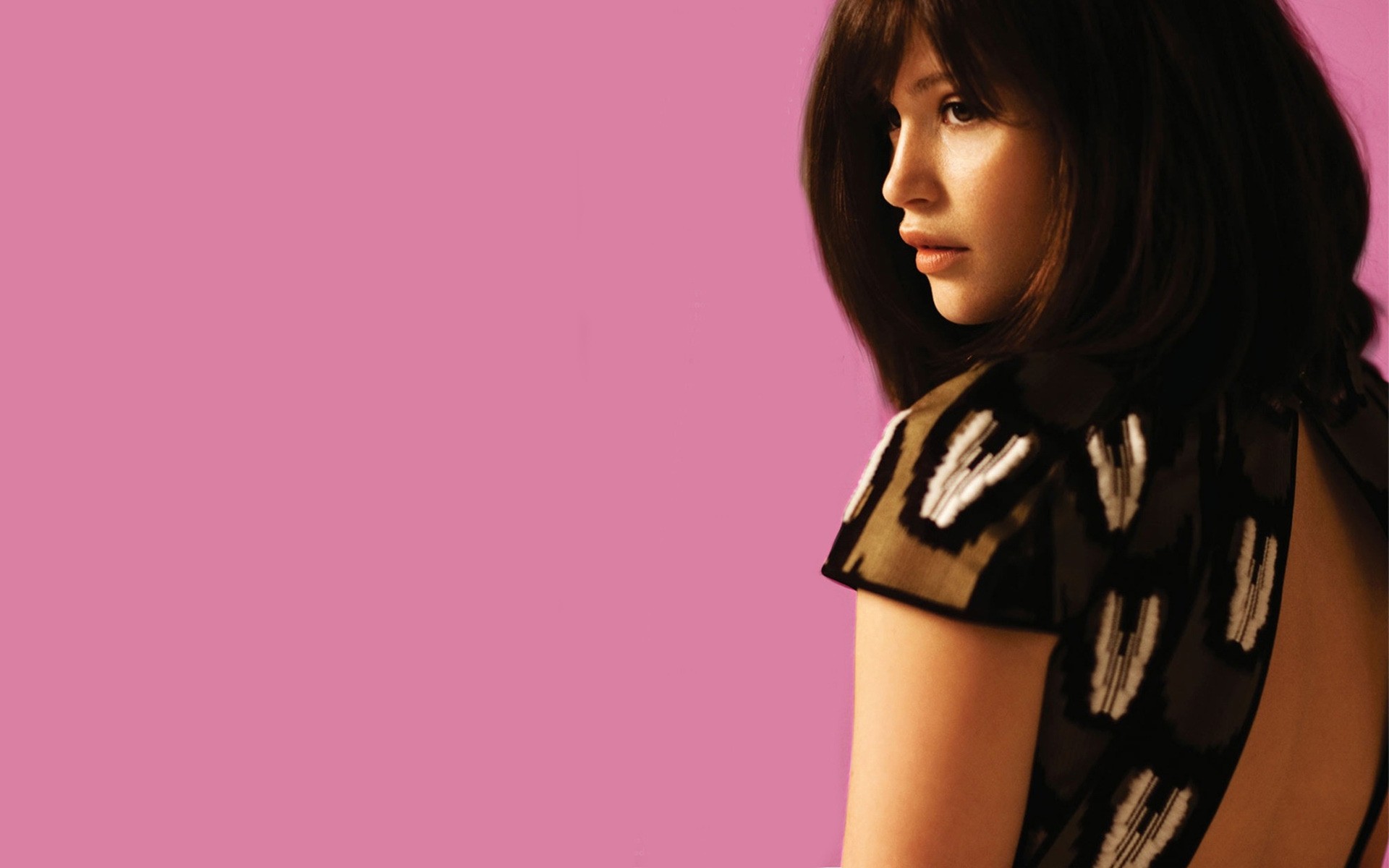 femme portrait fille mode modèle sexy adulte rose