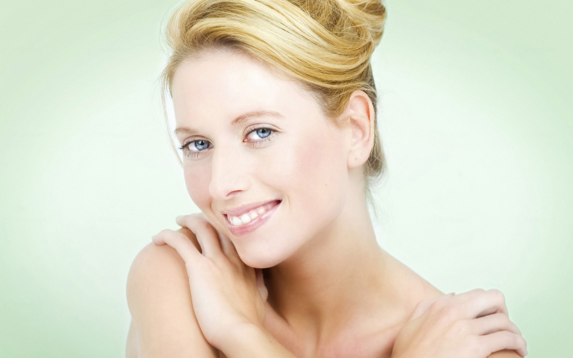 femme portrait nu peau sexy oeil jolie mode glamour propre jeune fille femme