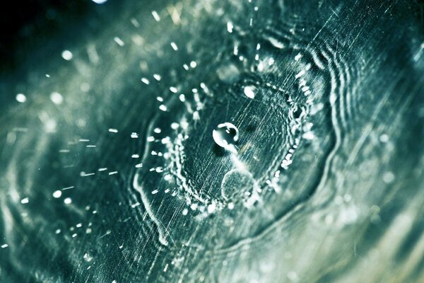 Goutte d eau pour ordinateur de bureau