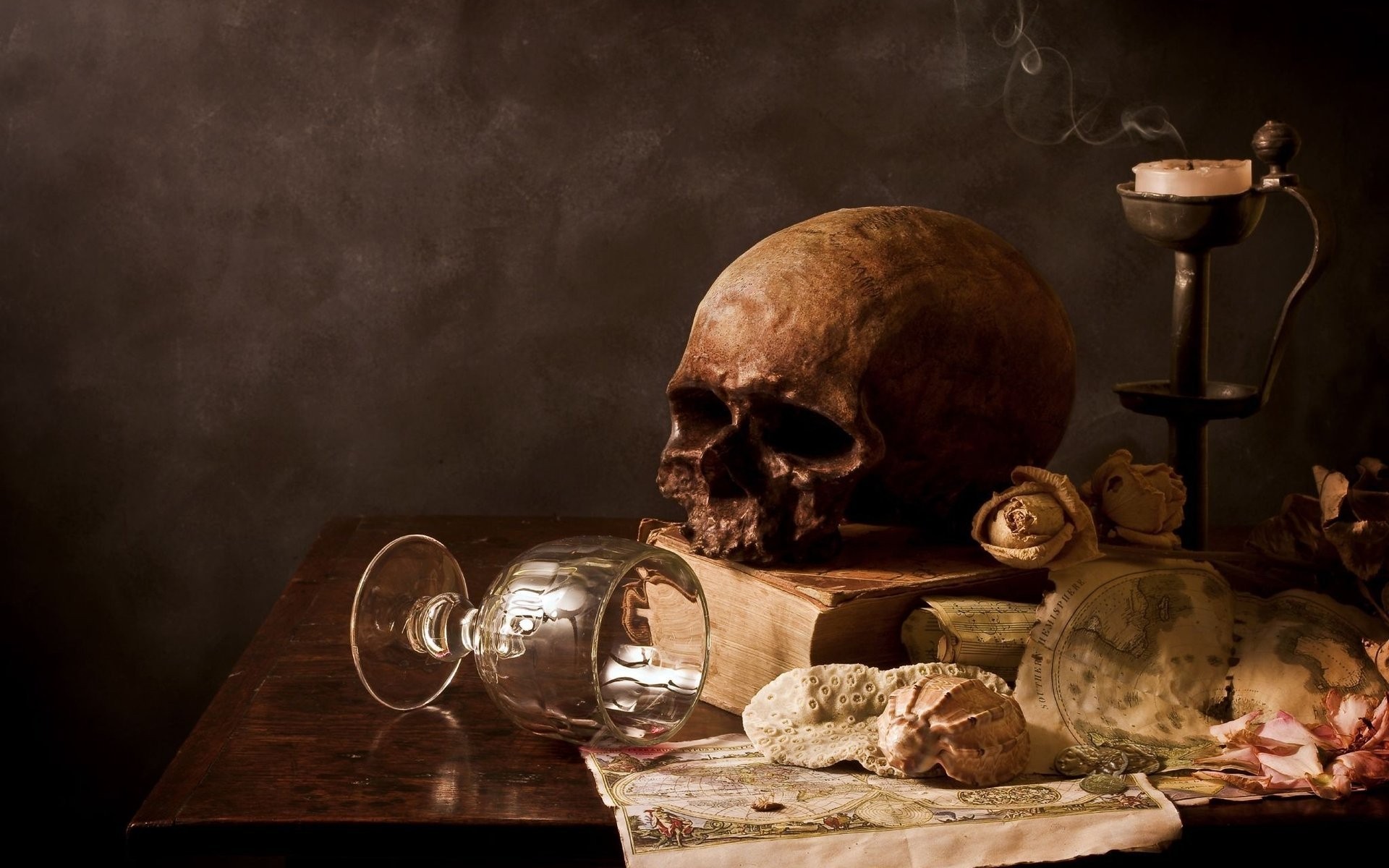 nature morte alimentaire table conteneur unique à l intérieur meubles boire adulte crâne tête morts