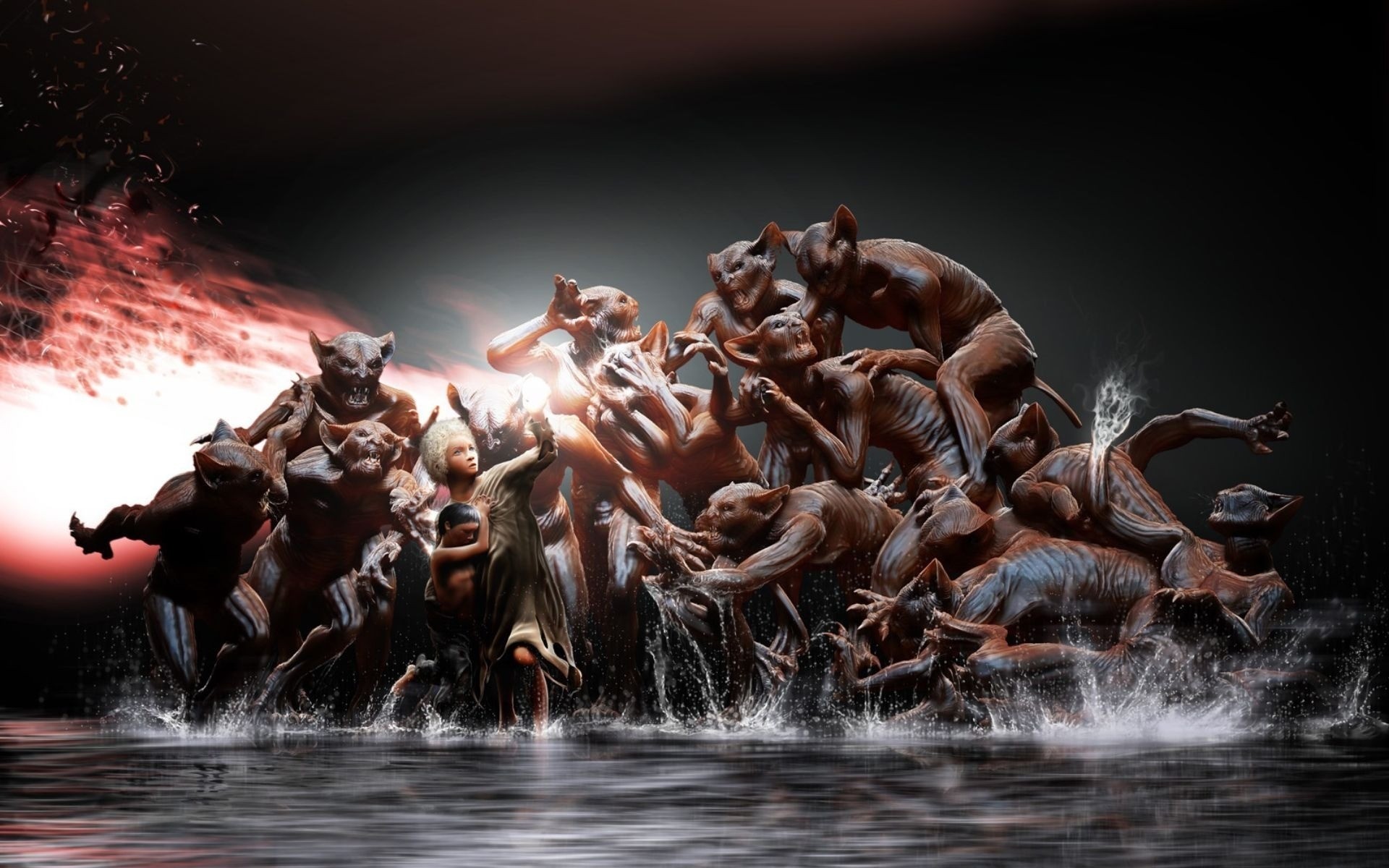 festival mouvement concours eau performance mandrage démon diable