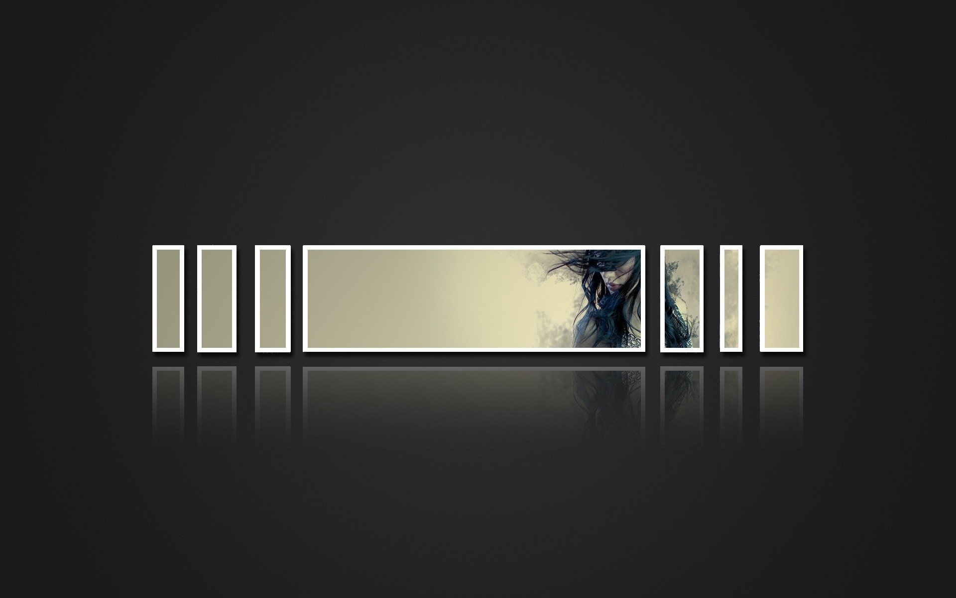 carré vide monochrome lumière mur réflexion entreprise bureau exposition femme fond style design moderne