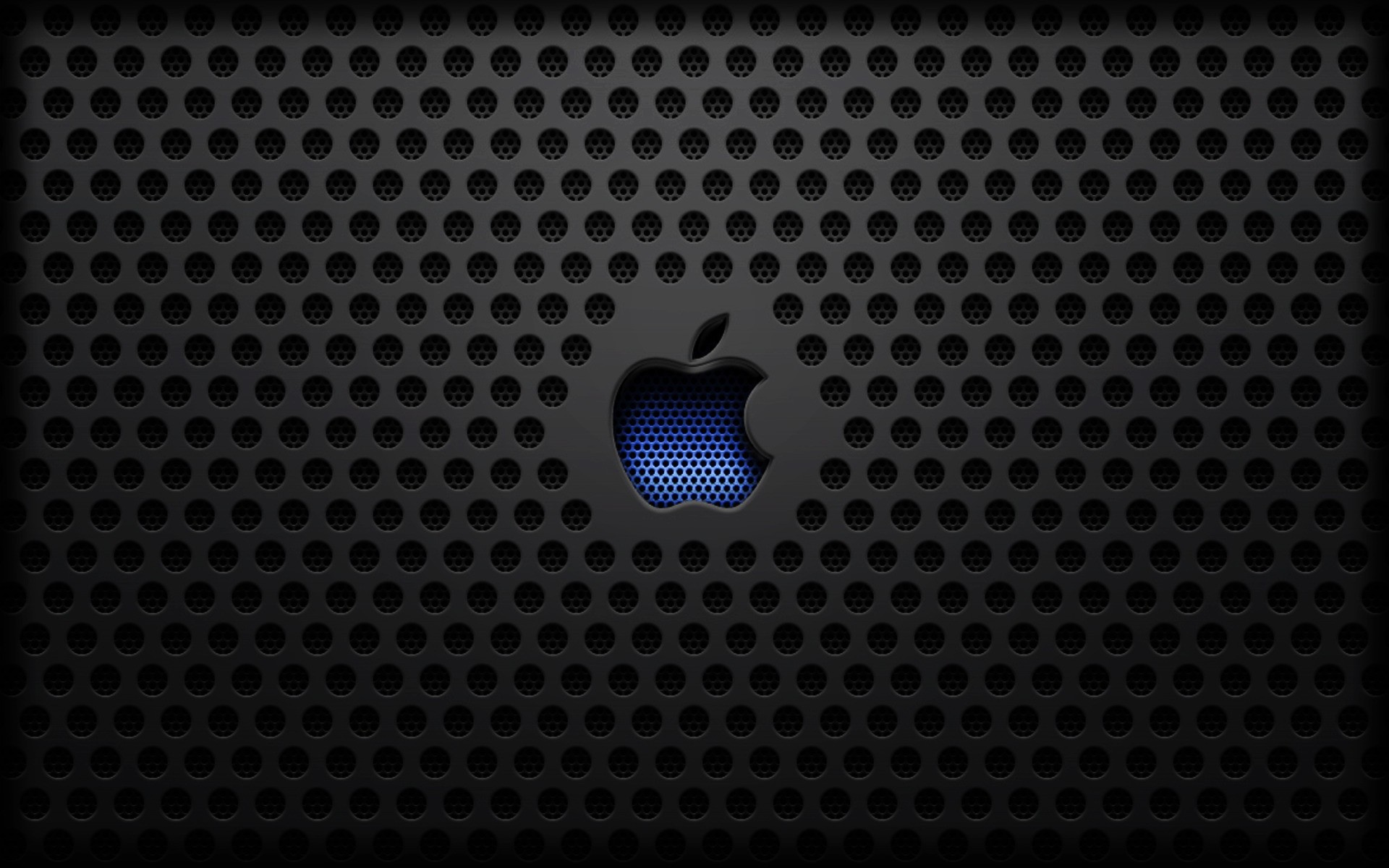 apple acier fer métallique bureau conception chrome trou aluminium texture modèle acier inoxydable alliage grille net graphique moderne papier peint logo apple logo apple