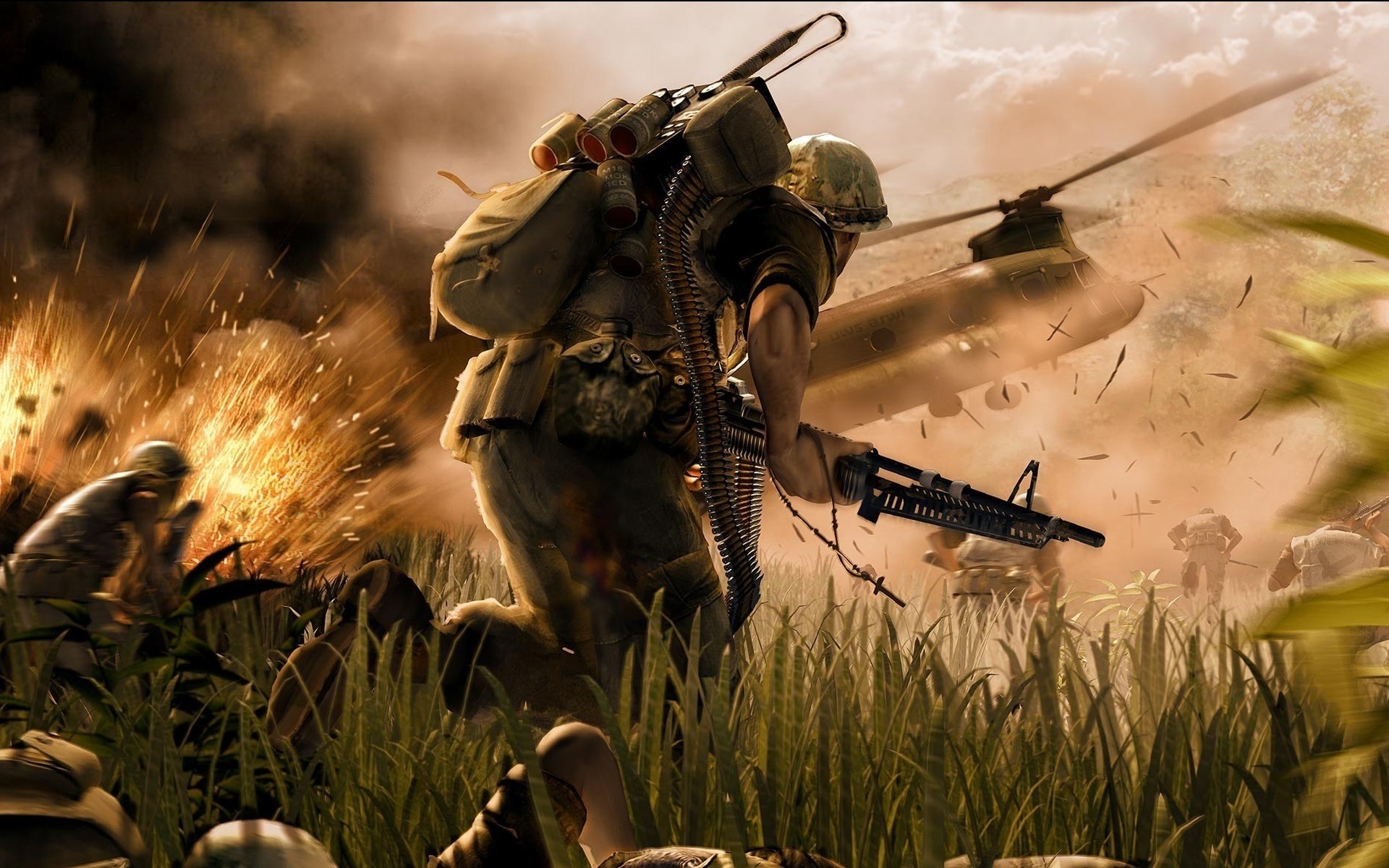 armée guerre militaire arme soldat bataille pistolet combat homme camouflage champ bombe réservoir