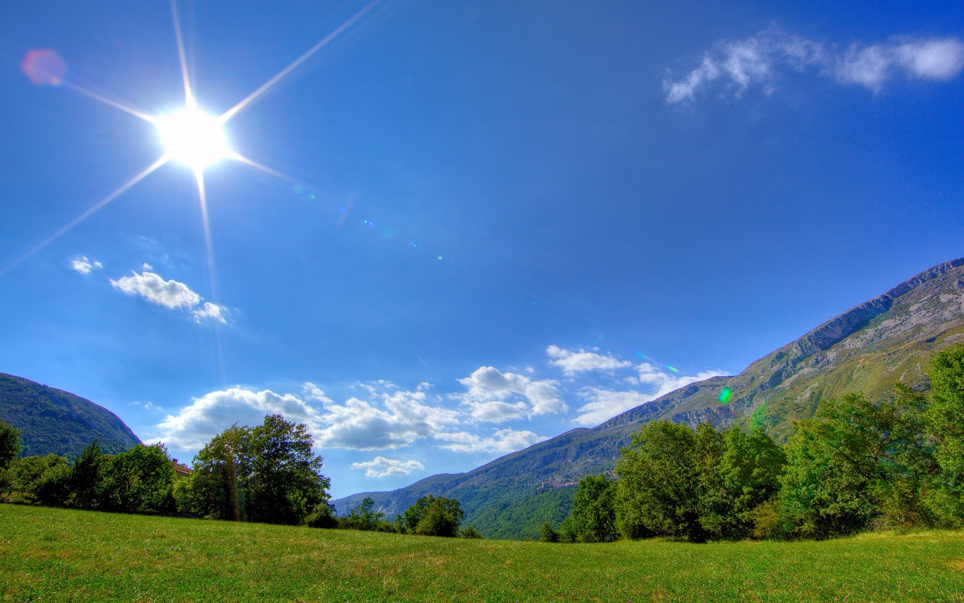 paysage nature paysage ciel herbe montagne voyage en plein air beau temps soleil arbre été bois rural colline campagne