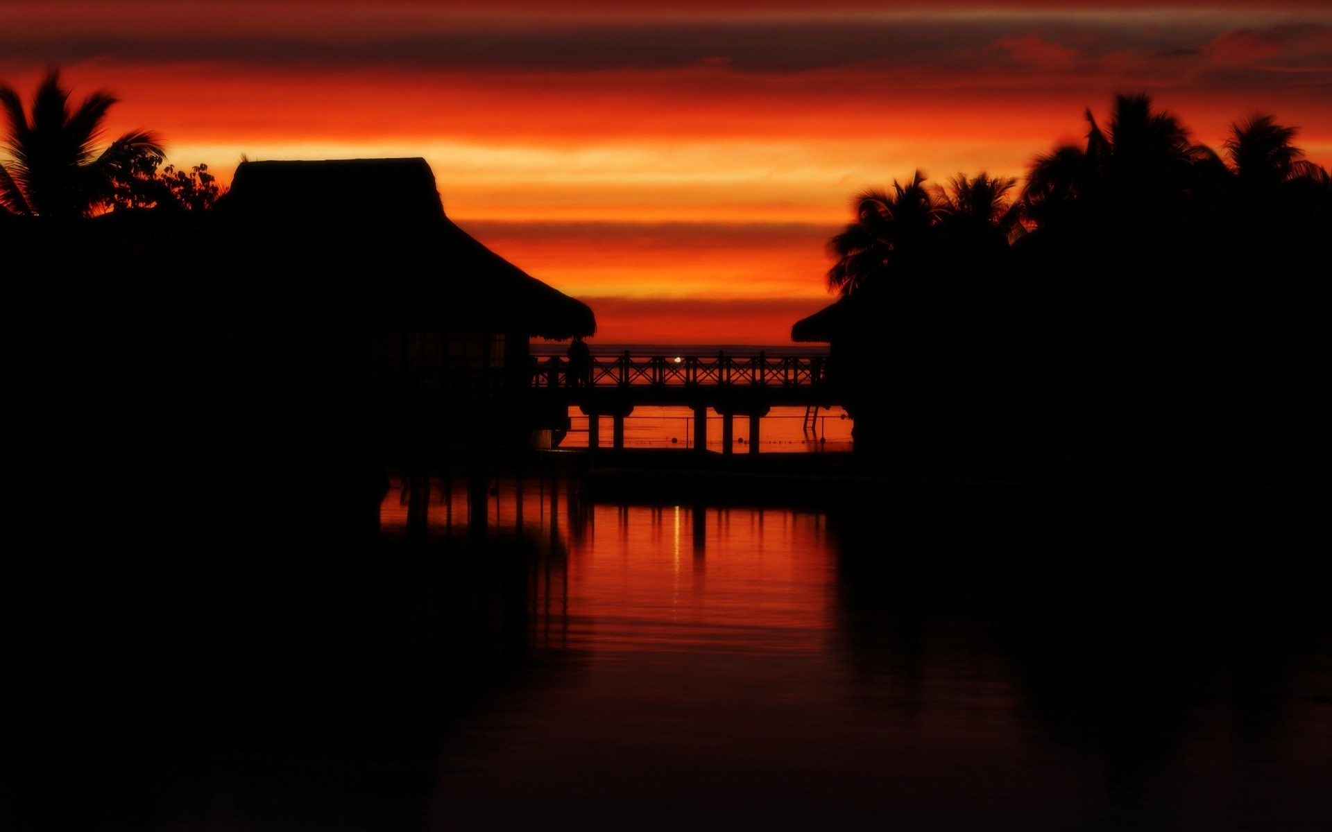 paysage coucher de soleil eau aube crépuscule soir réflexion silhouette ciel lac lumière soleil plage paysage mer rivière océan sombre