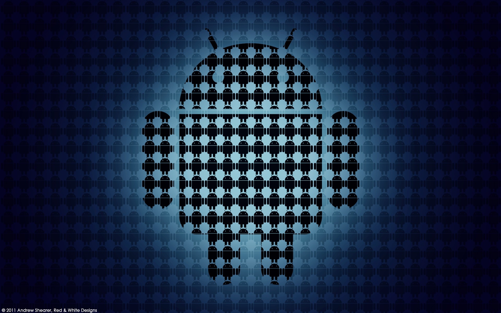 technologie numérique et logiciel illustration conception bureau symbole point vecteur bannière os si mobile bleu fond