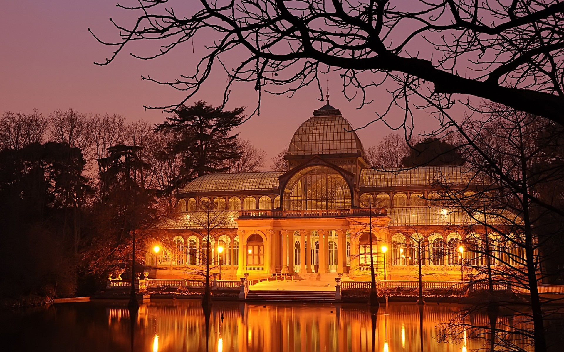architecture voyage maison eau crépuscule soir ville coucher de soleil réflexion aube ciel art rivière arbre lac château en plein air