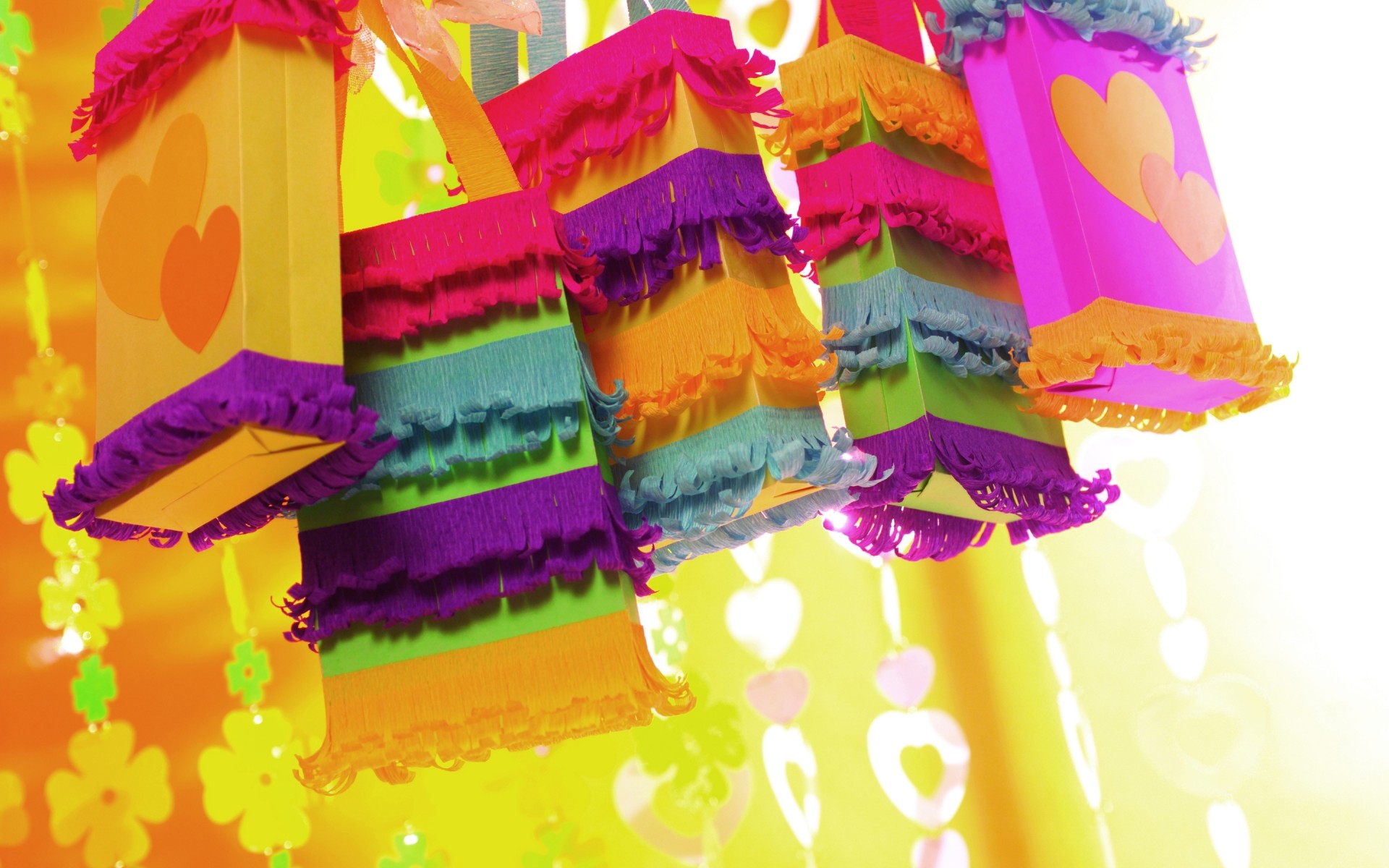 plaisir lumineux conception décoration couleur papier vacances confettis bureau fond sac cadeaux