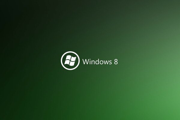 Dégradé vert foncé windows 8