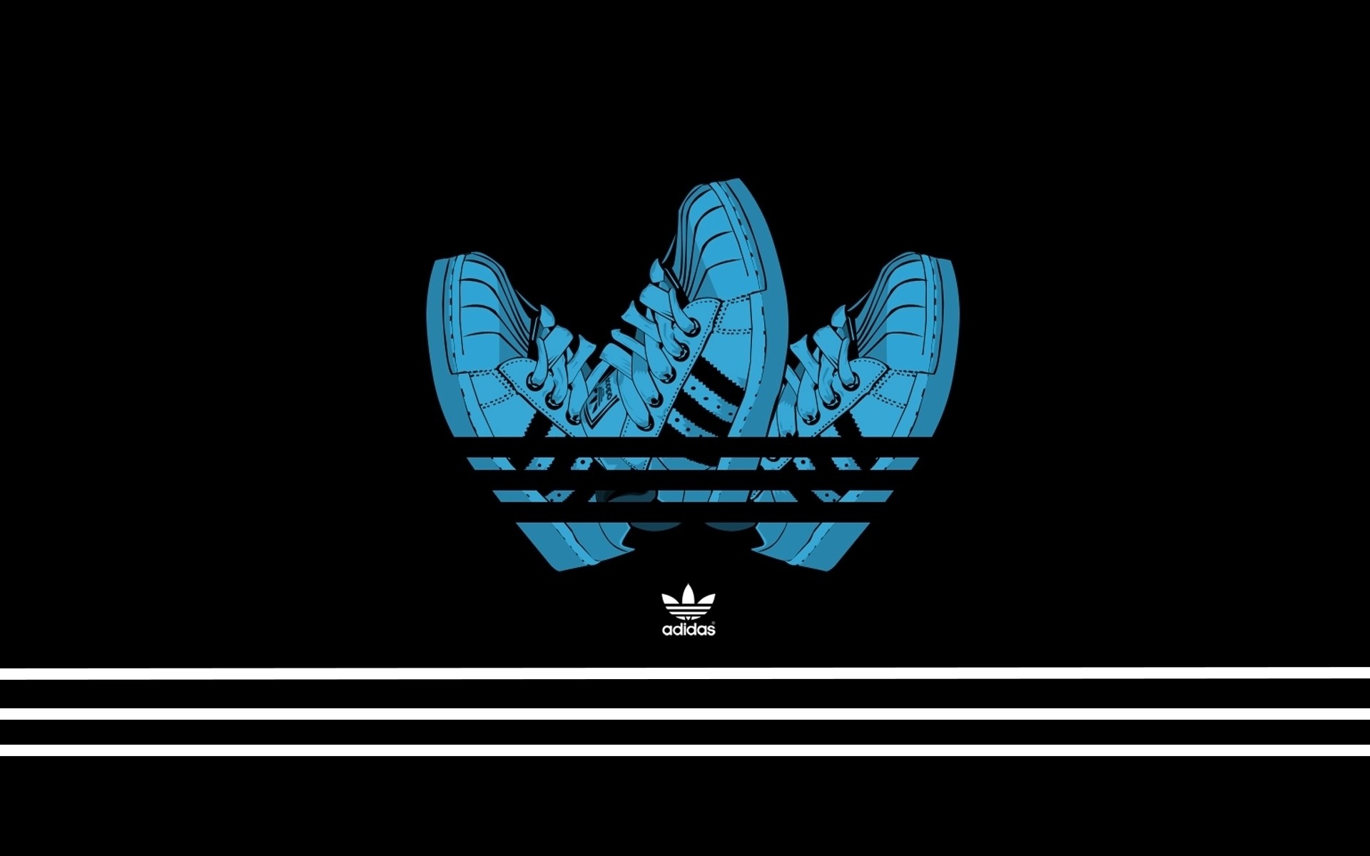 bureau illustration sombre symbole conception vecteur résumé chaussures marque adidas addidas fond