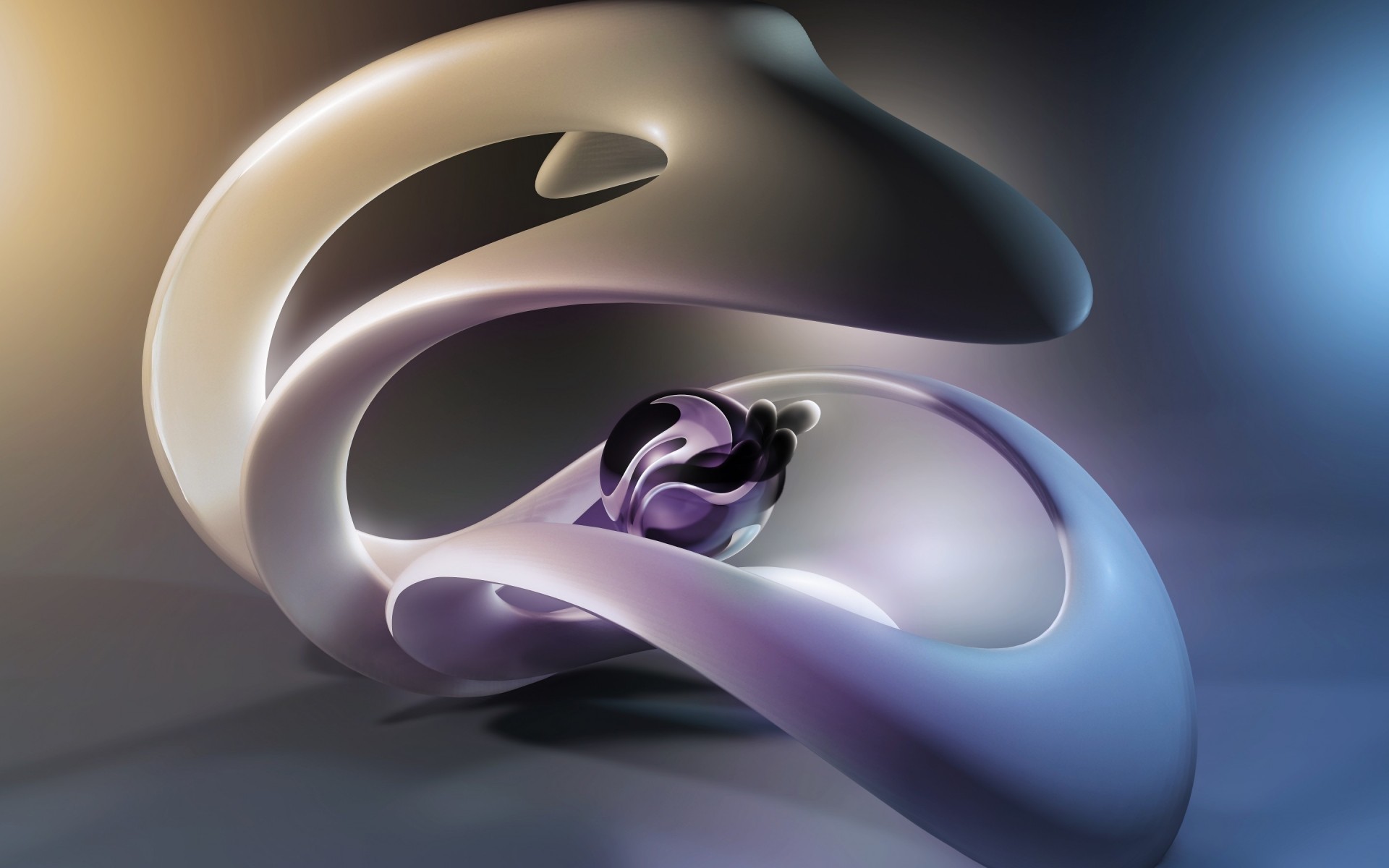 abstraction illustration conception fantaisie courbe art décoration couleur graphique anneau bureau image moderne fond