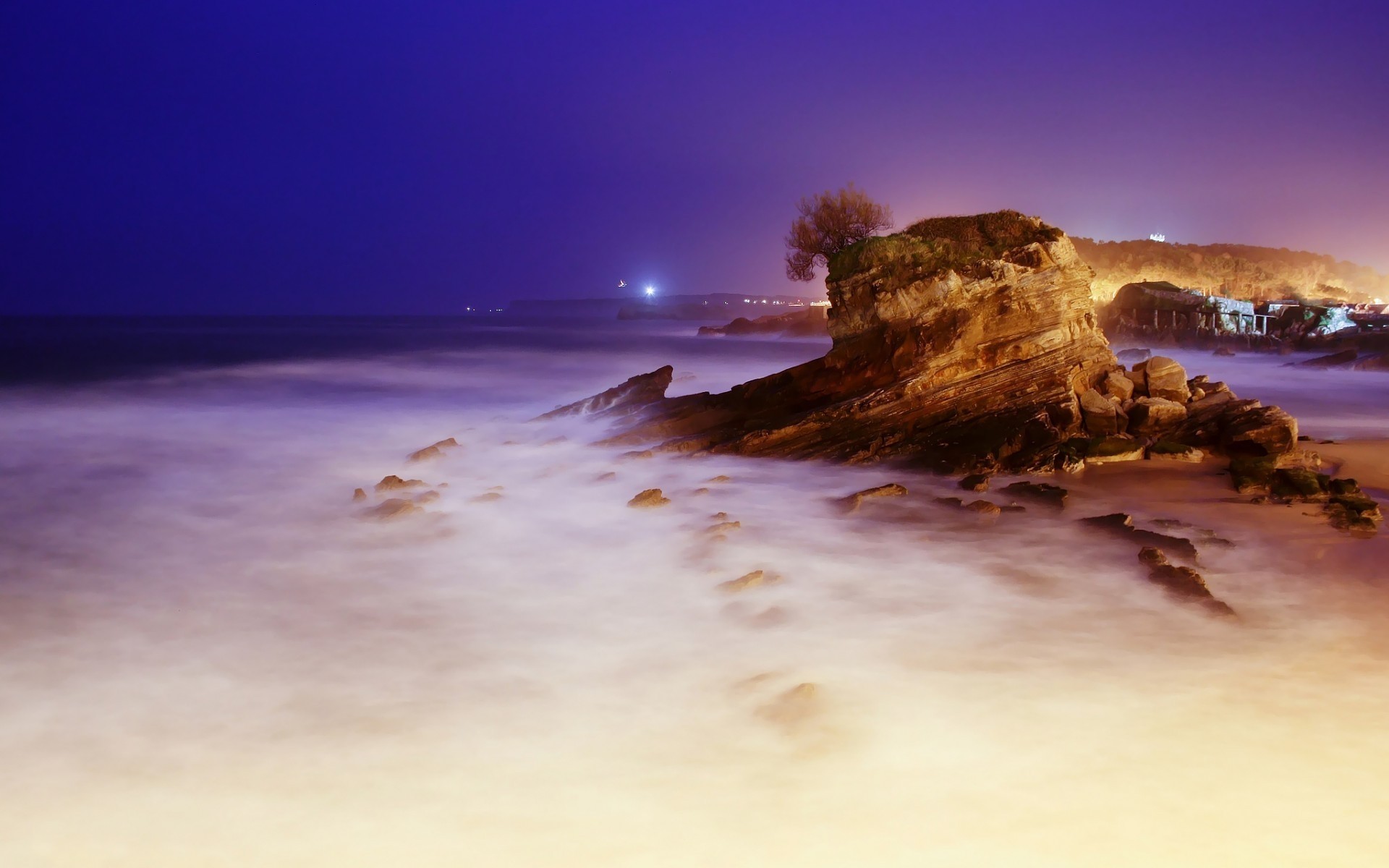 paysage plage coucher de soleil eau océan mer soleil ciel mer paysage aube soir paysage voyage crépuscule lune nature sable île vagues claires pierres nuit