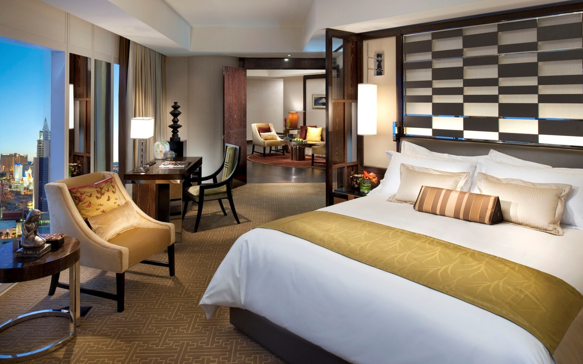 meubles chambre à coucher chambre lit intérieur lampe moderne de luxe coussin design d intérieur table hôtel tapis appartement fenêtre résidentiel chaise famille étage maison chaise chaises