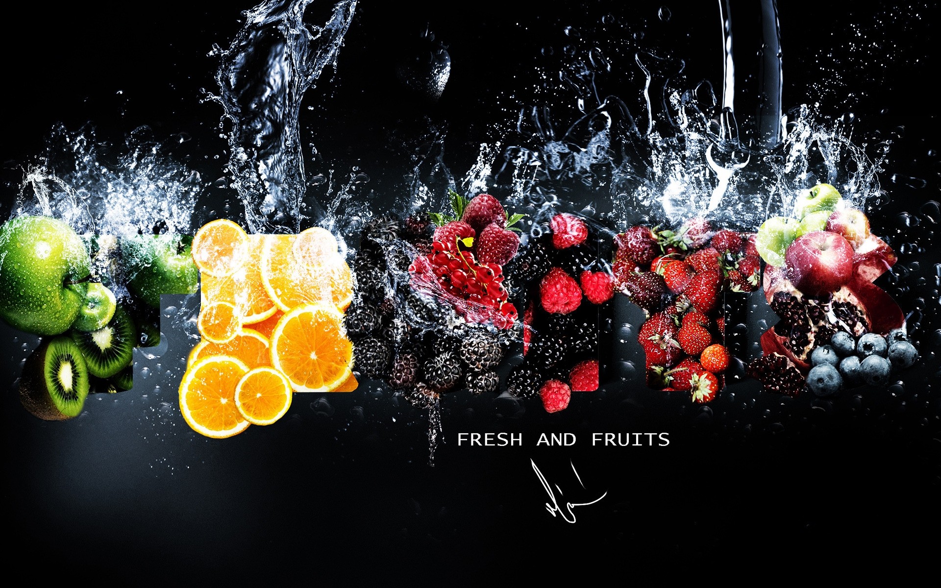 humide eau fruits chute splash bureau alimentaire mouvement bulle résumé juteux nature fruits collant bleuets pommes baies kiwi