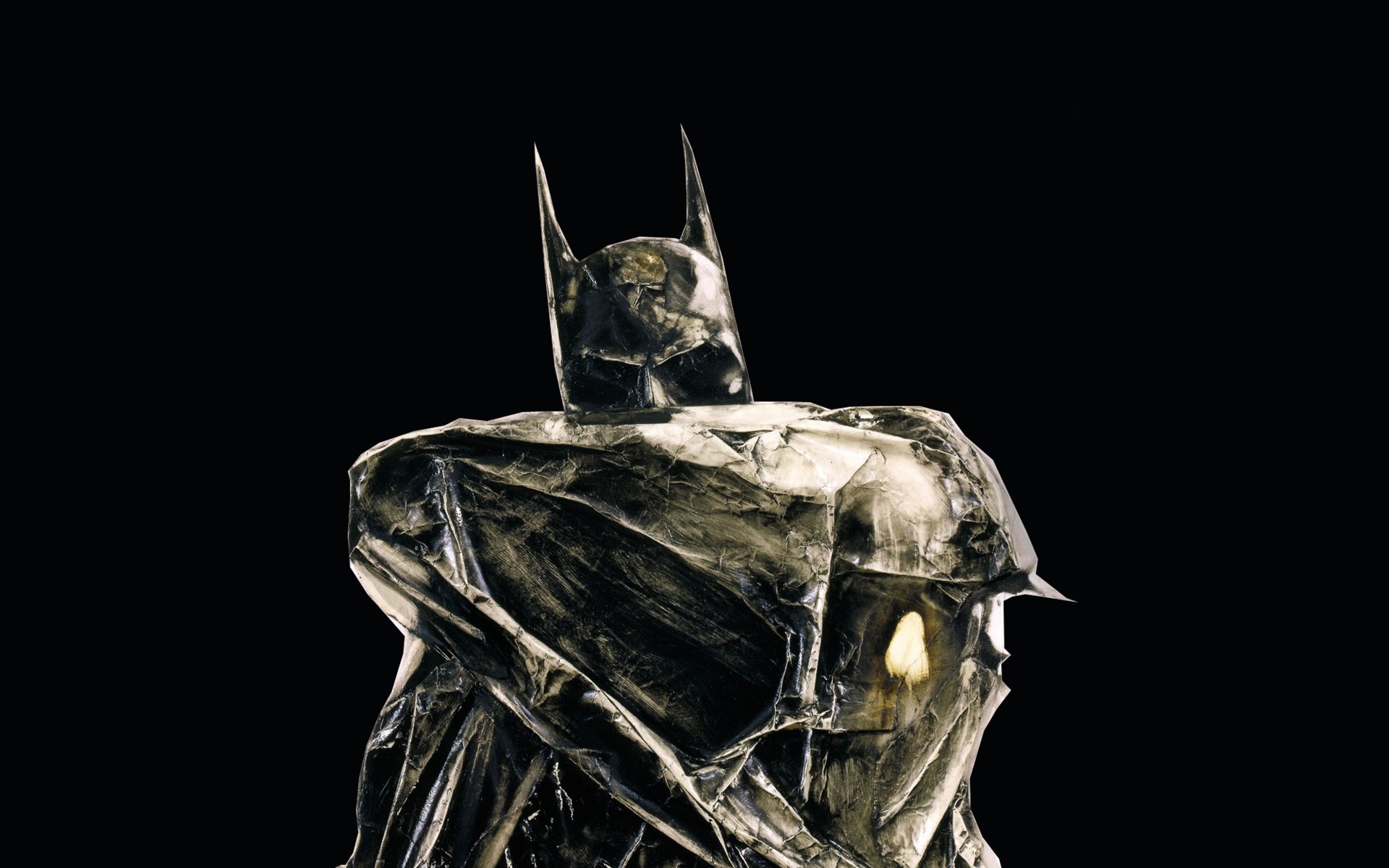 un sculpture bureau batman