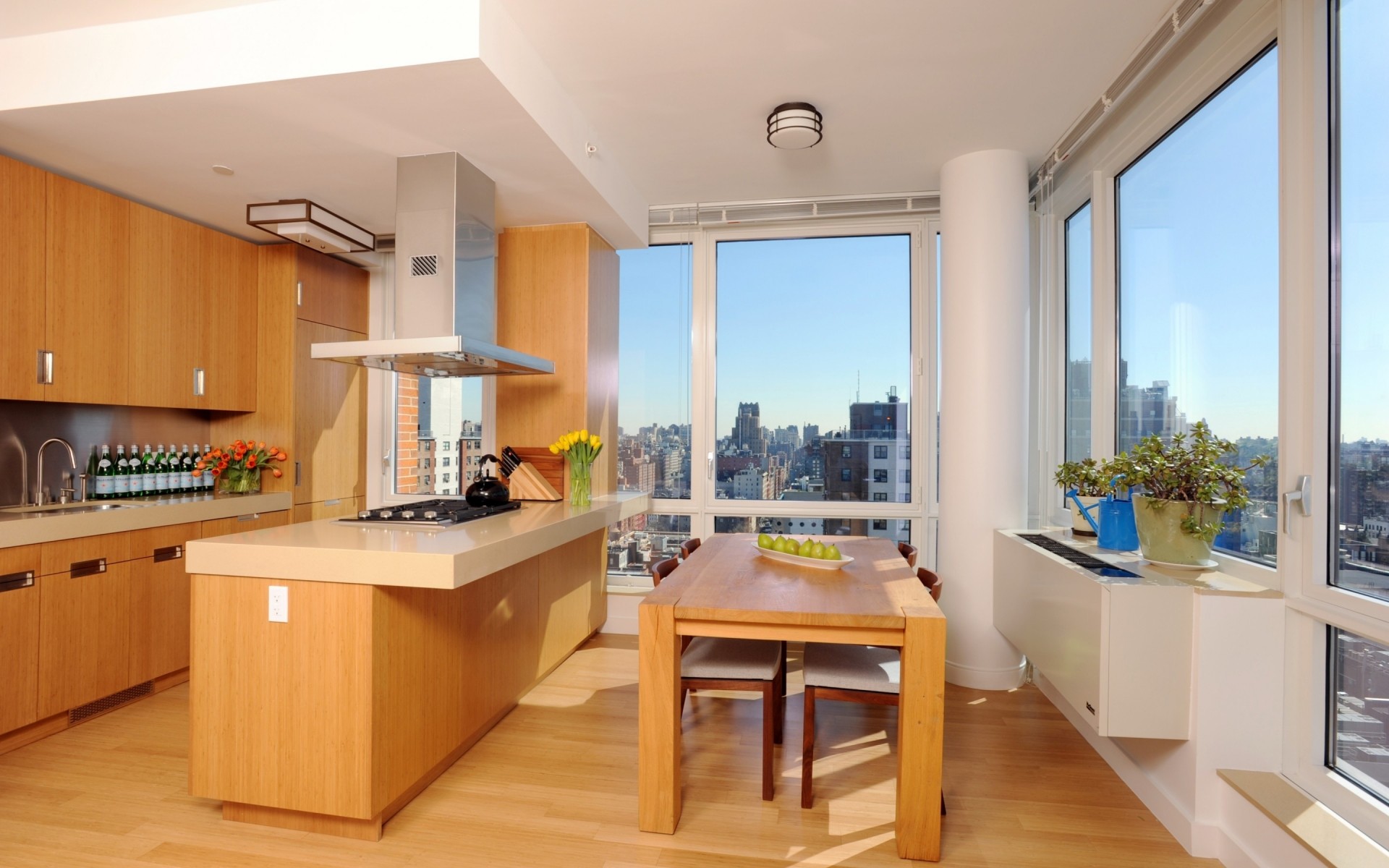 meubles chambre intérieur maison fenêtre moderne maison étage appartement design d intérieur siège table chaise spacieux famille étude luxe étagère plafond salle à manger cuisine
