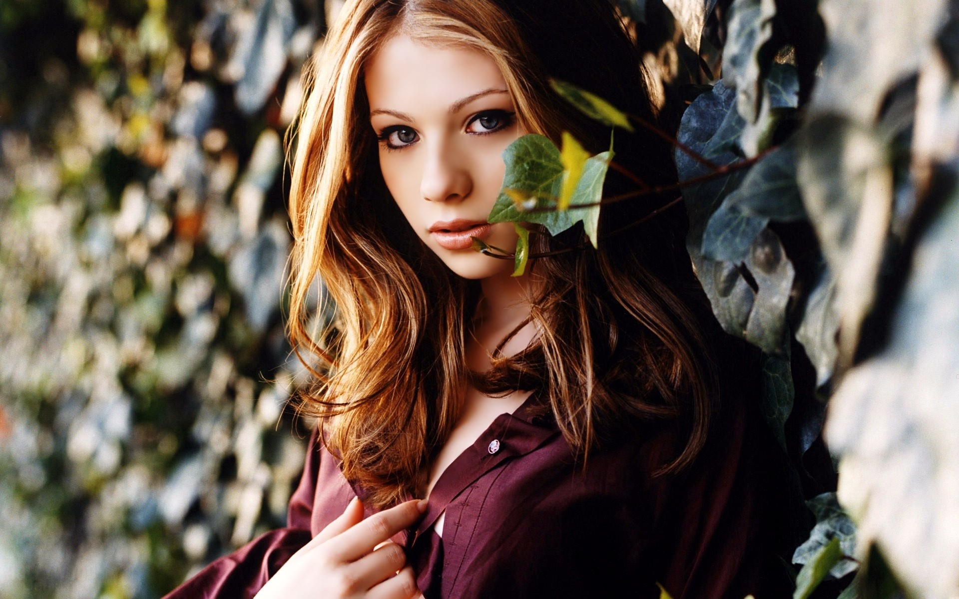 femme fille mode modèle portrait belle à l extérieur nature automne michelle trachtenberg célébrité célébrité célébrité
