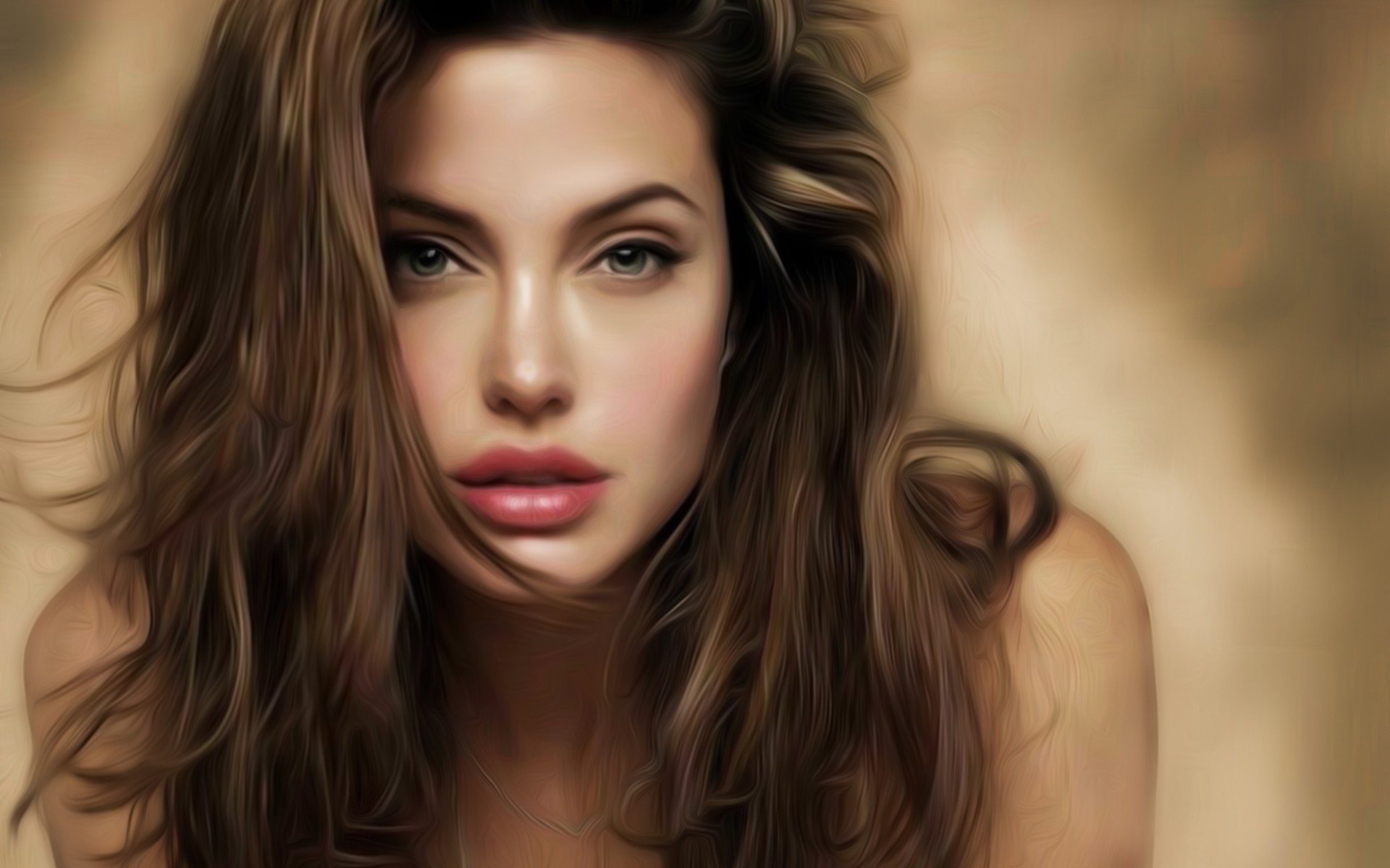 femme mode sexy glamour oeil peau nu lèvres portrait fille jolie modèle cheveux portrait d angelina jolie actrice actrices hollywoodiennes célébrité magnifique