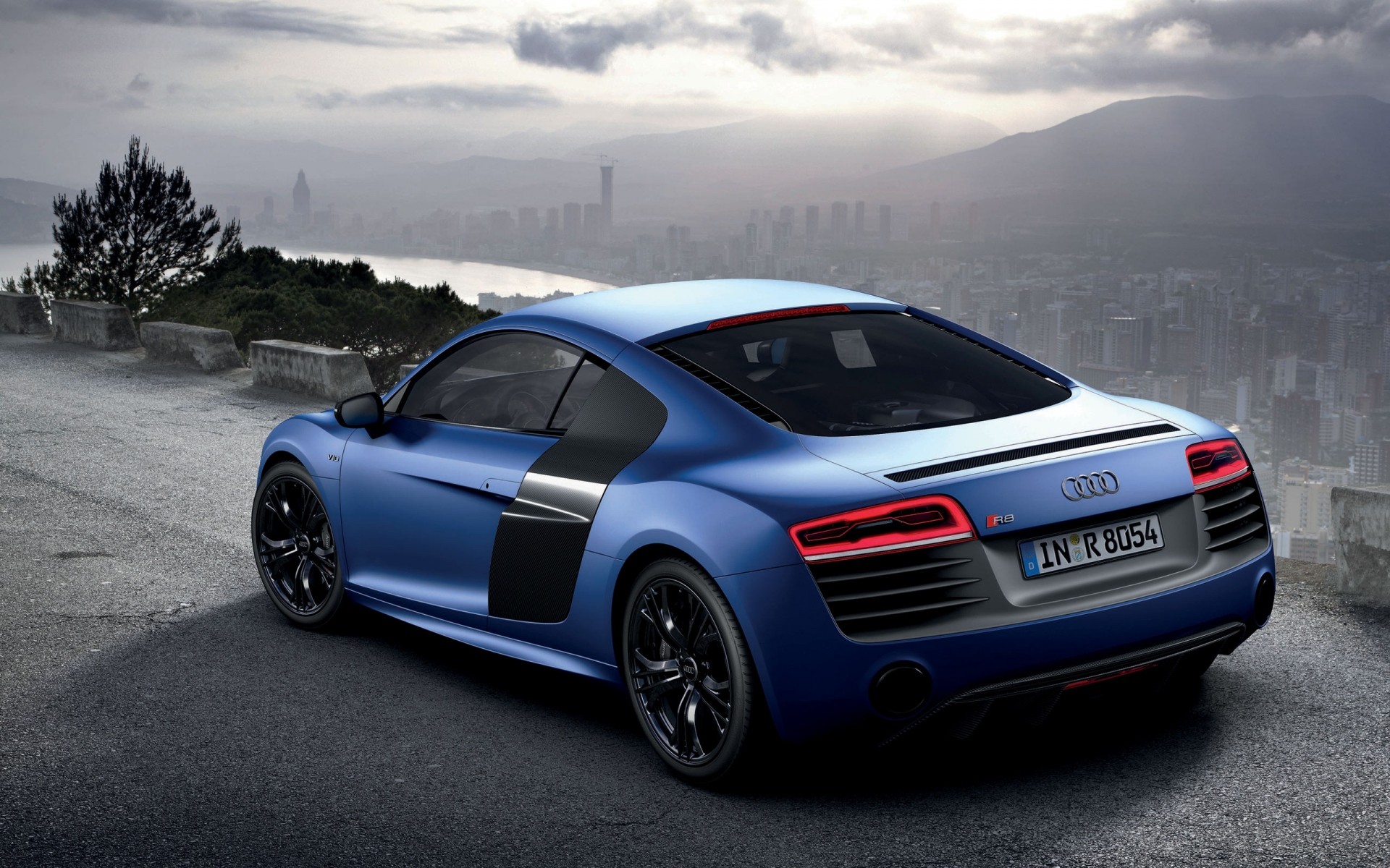 audi voiture voiture asphalte rapide noir trottoir automobile midi système de transport roues audi r8