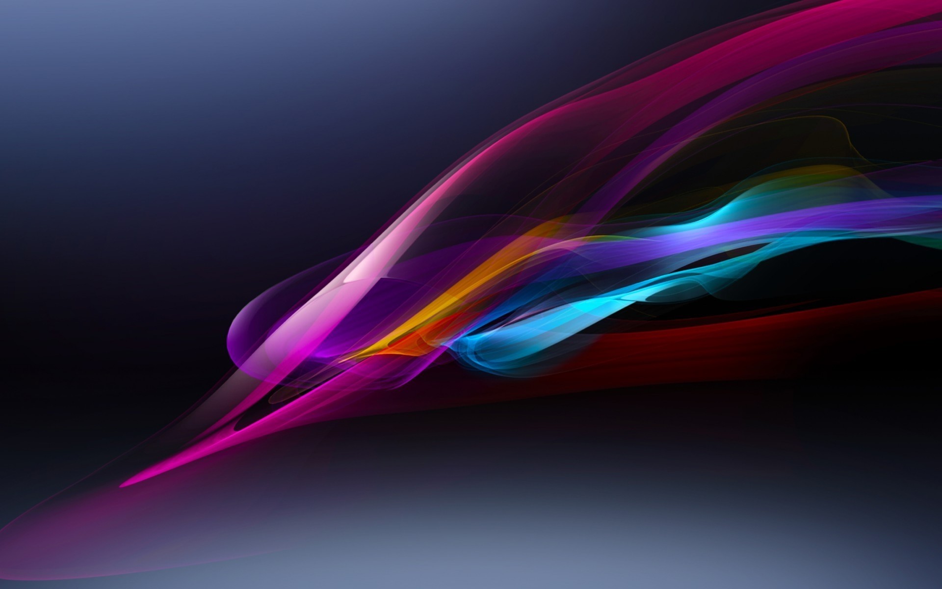 sony art illustration résumé graphique futuriste couleur courbe flou dynamique mouvement forme conception ligne artistique lumineux papier peint de bureau surréaliste gradient fractale xperia zu technologie technicien haute technologie