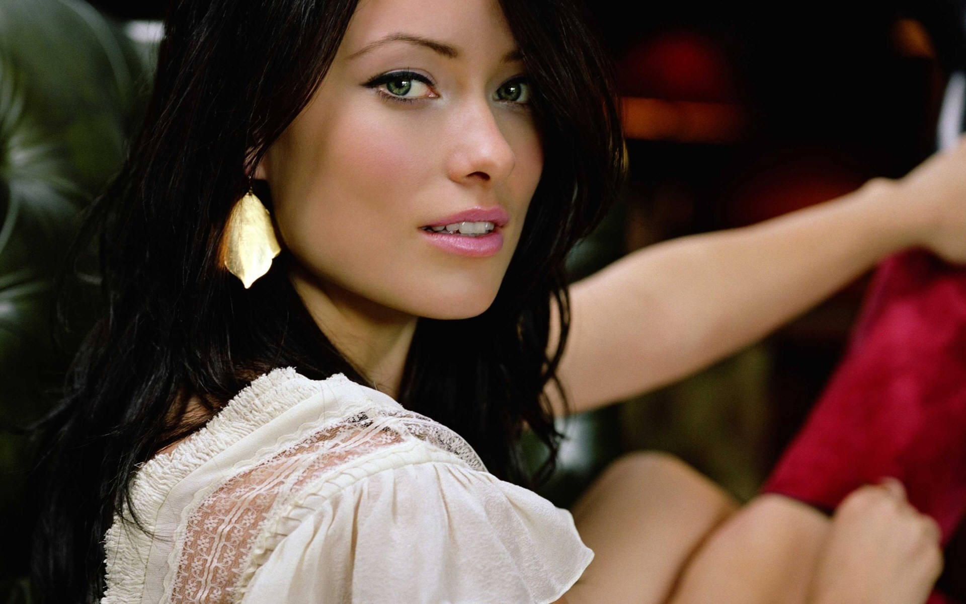 femme fille portrait mode jolie une actrice