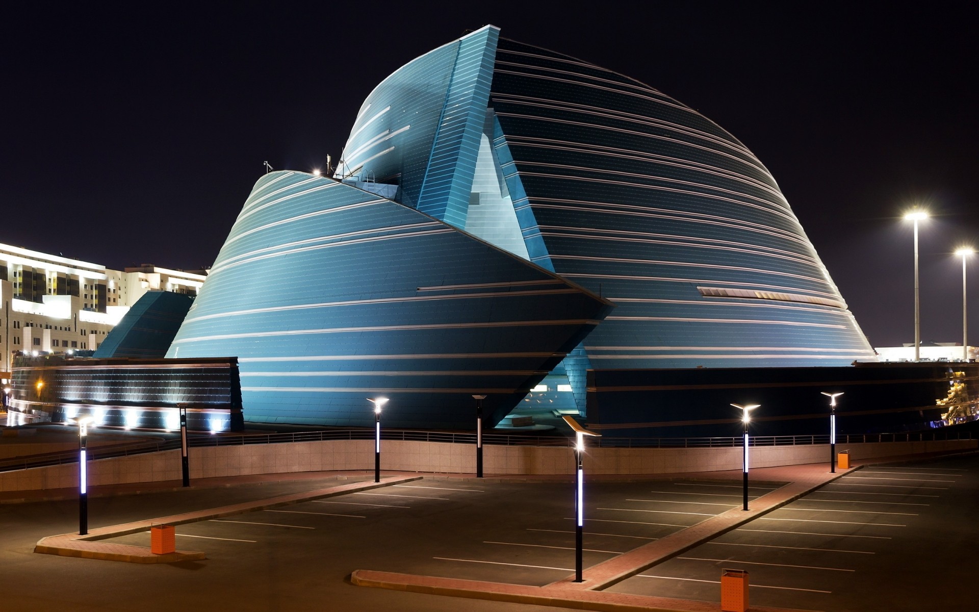 moderne voyage architecture maison opéra ville ciel futuriste lumière réflexion affaires urbain soir système de transport centre-ville gratte-ciel crépuscule moderne nuit