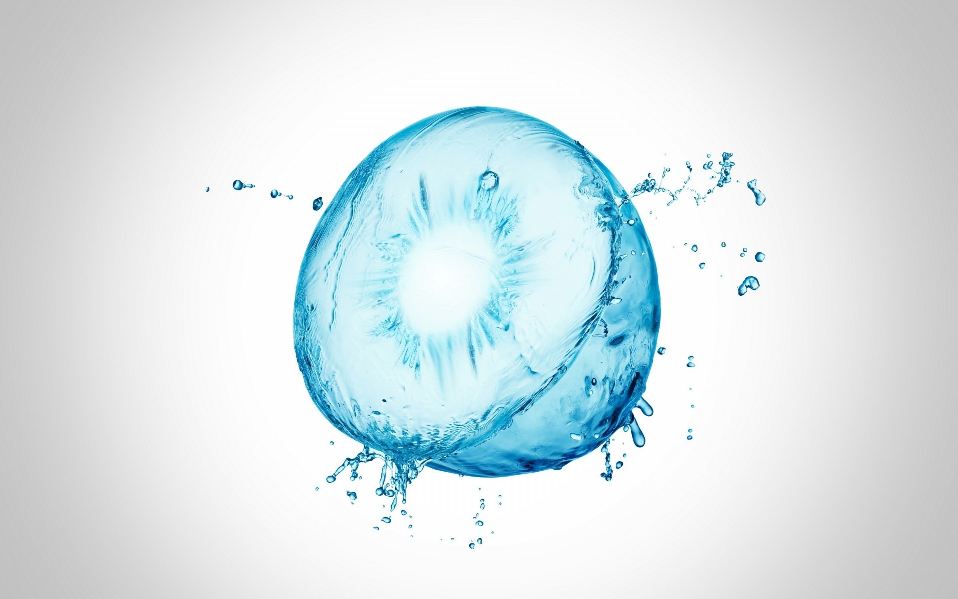 mouvement chute eau bulle splash sphère rond humide