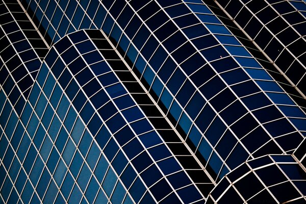 Figure géométrique ou gratte-ciel dans un style moderne