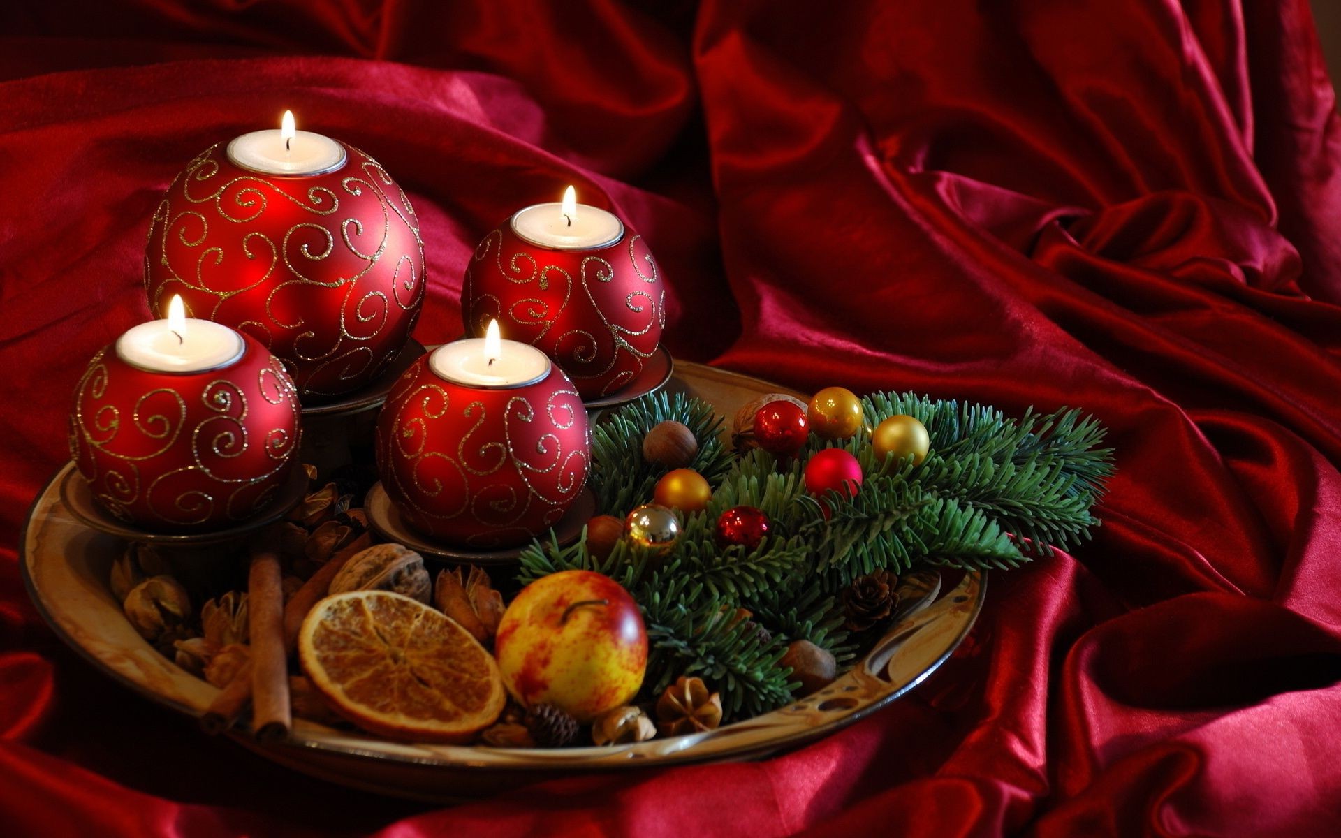 nouvel an noël hiver décoration vacances boule bougie or traditionnel nature morte apparence brille bracelet