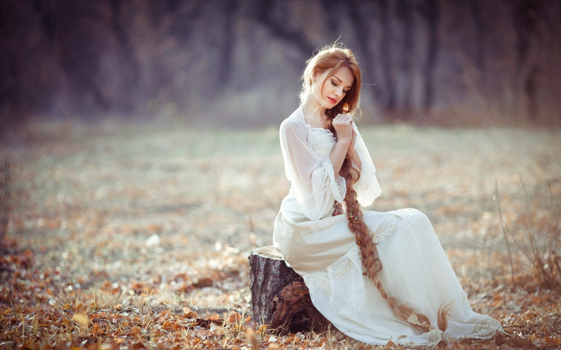 autres filles nature automne à l extérieur fille femme parc mode détente portrait été mariage belle herbe un joli beau temps bois loisirs