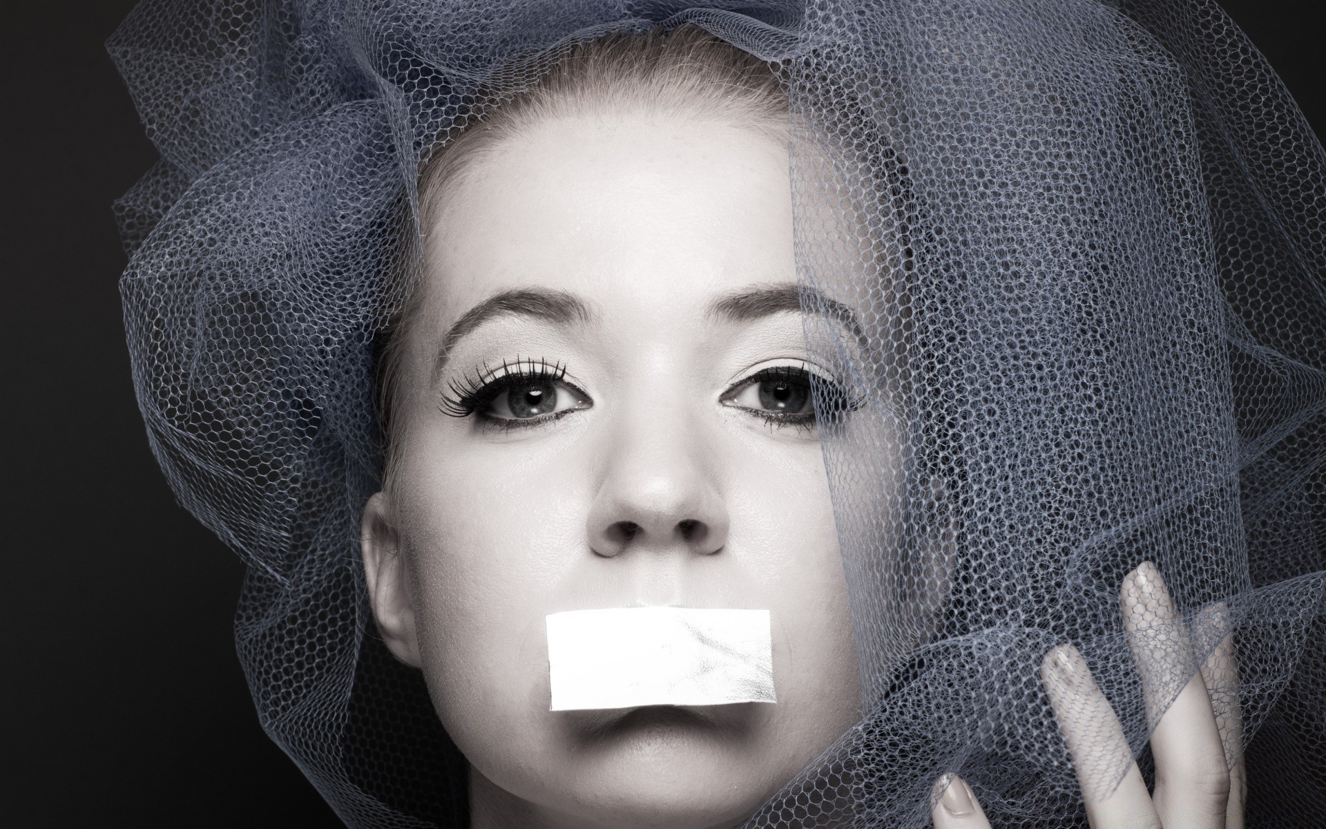 autre fille mode portrait femme fille modèle glamour visage un voile adulte élégant sombre