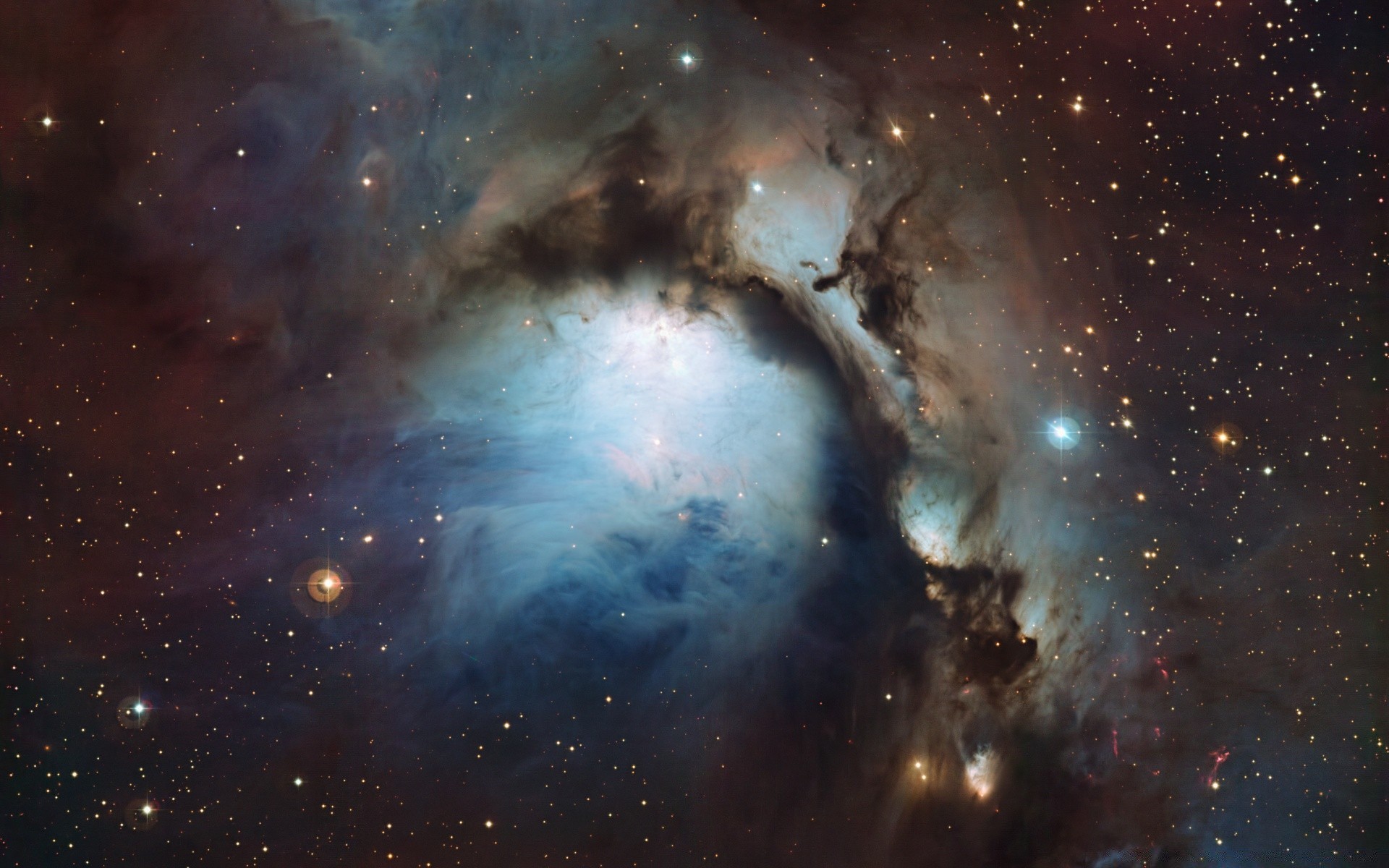 nébuleuses astronomie galaxie espace lune exploration constellation infini planètes poussière sphérique espace télescope science mystère astrologie fantaisie stellaire profond supernova