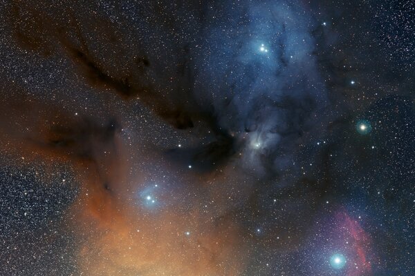Nébuleuse stellaire dans l espace