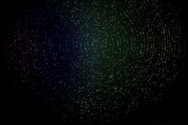 La distance infinie du Cosmos dans une spirale d étoiles