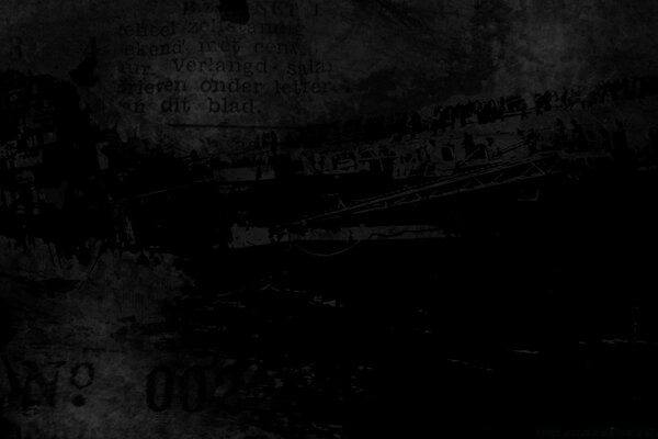 Art sur fond sombre noir lettrage