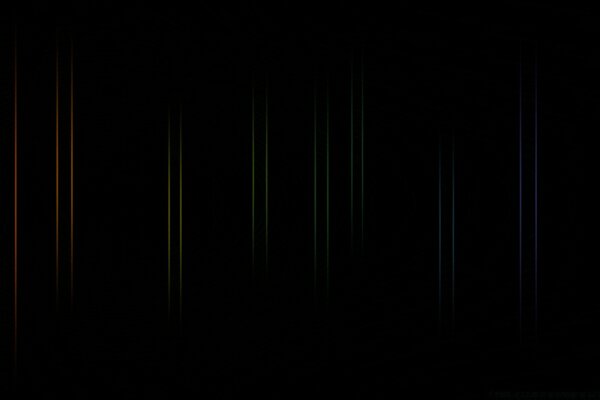Fond sombre beaucoup de bandes de différentes couleurs art