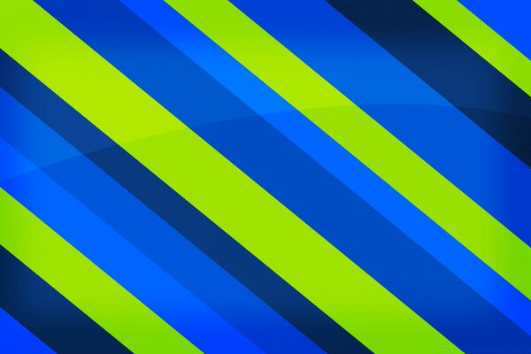 Rayures diagonales bleu-vert