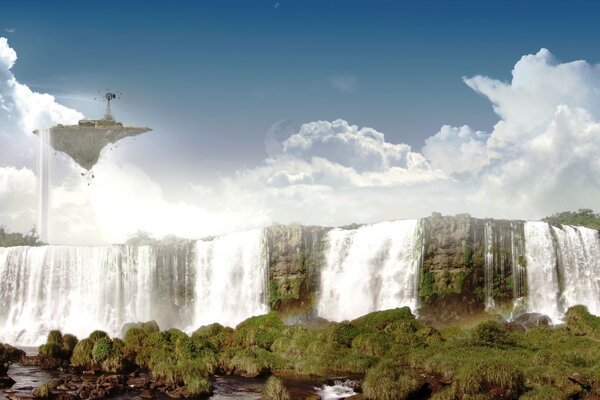 Cascade voyage nature de l eau
