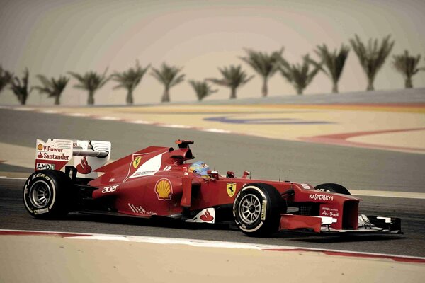 Alonso Alonso ferrari Ferrari Bahreïn