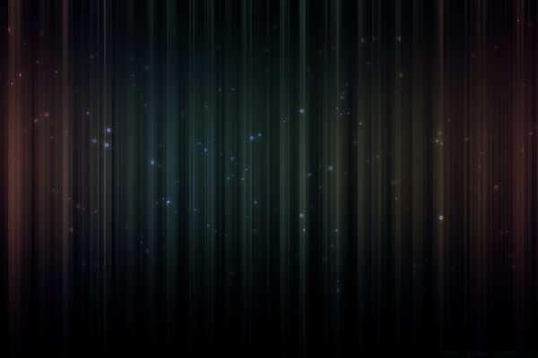 Points de lumière sur fond sombre flou