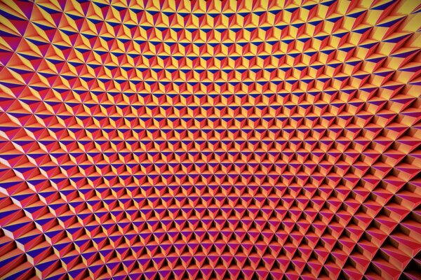 Conception inhabituelle dans le style de l abstraction
