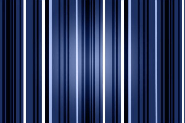 Papier peint à rayures blanches-bleues-noires pour un design élégant