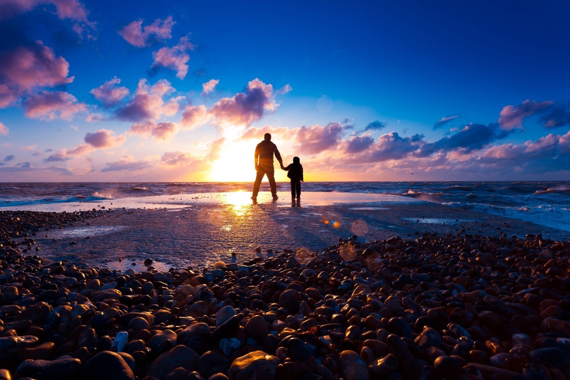 photo personnelle coucher de soleil plage mer océan aube eau soir crépuscule soleil mer ciel paysage voyage paysage