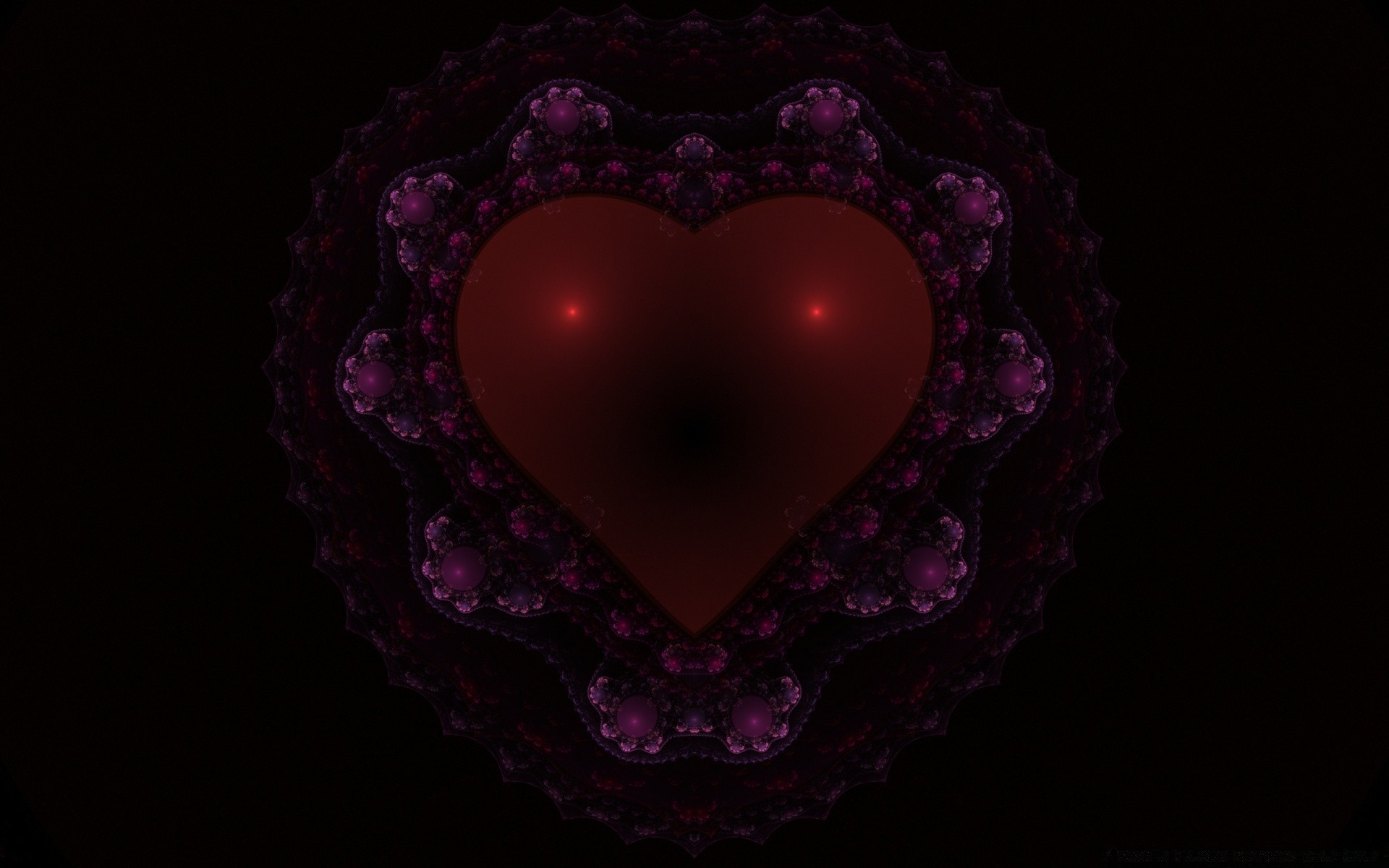 abstraite formes amour coeur romance art design