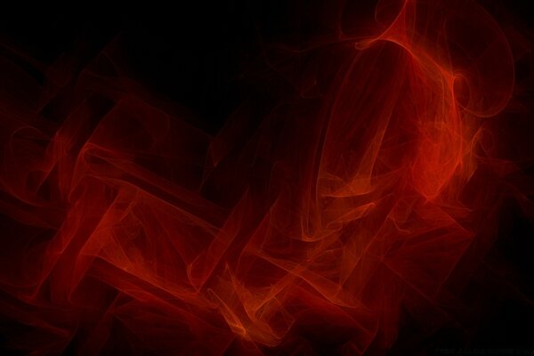 Sur fond sombre Splash rouge