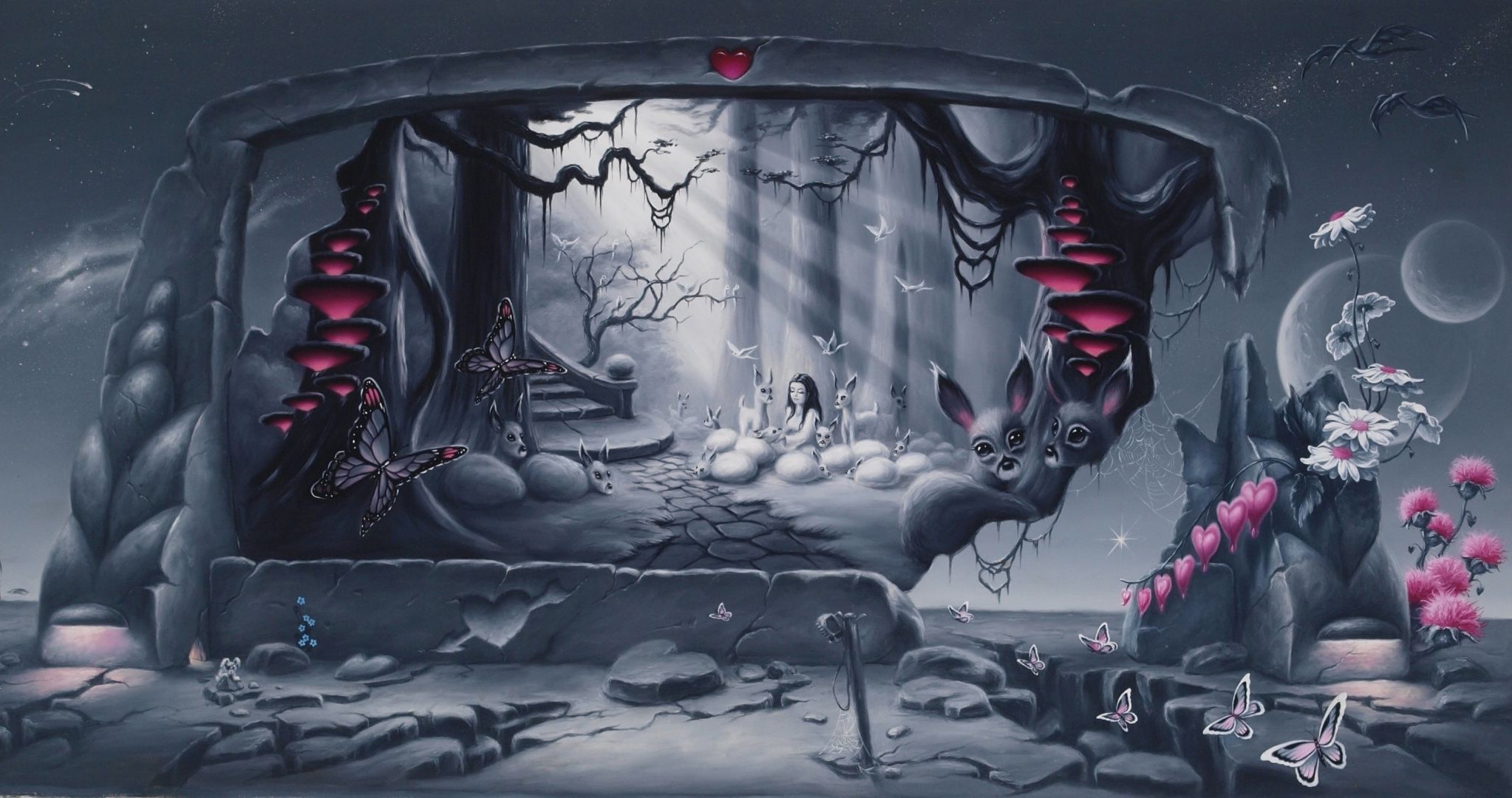 graffiti halloween illustration horreur