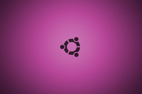Illustration du logo Linux sur fond violet