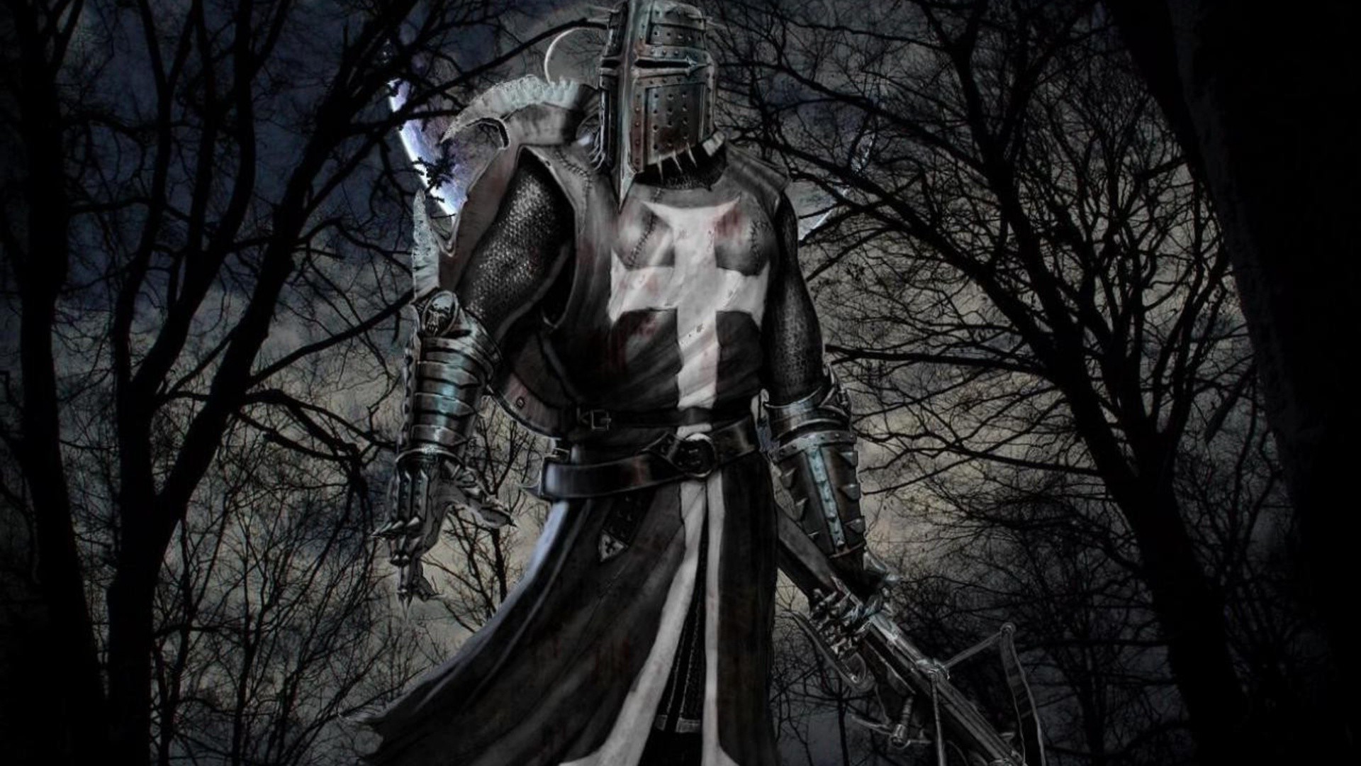 bois bois sombre halloween automne fantaisie